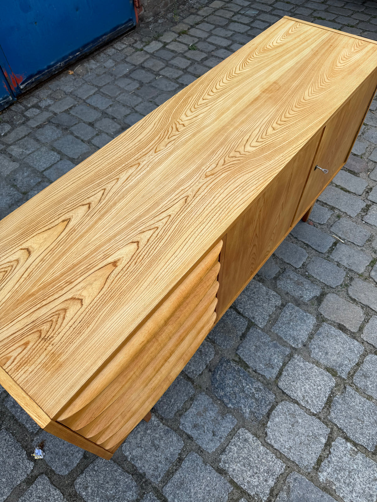 Sideboard Typ 602/K Esche von Franz Ehrlich für Hellerau
