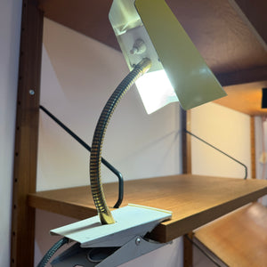 Klemmlampe gelb gold von HOSO (Hoffmeister & Sohn)
