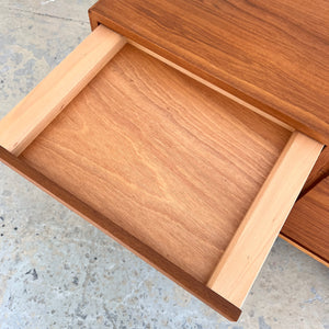 Schreibtisch Teak mit extra Laptop-Fach aus Dänemark