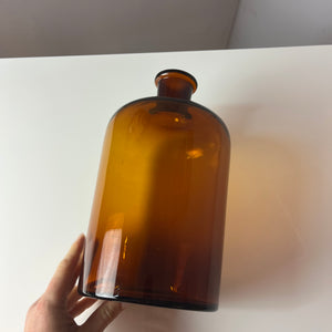 Apothekerglas braun ohne Deckel