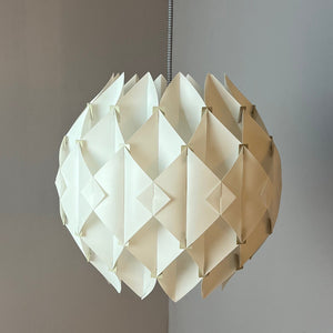 Hängelampe Butterfly weiß von Lars Schiøler für Hoyrup Light