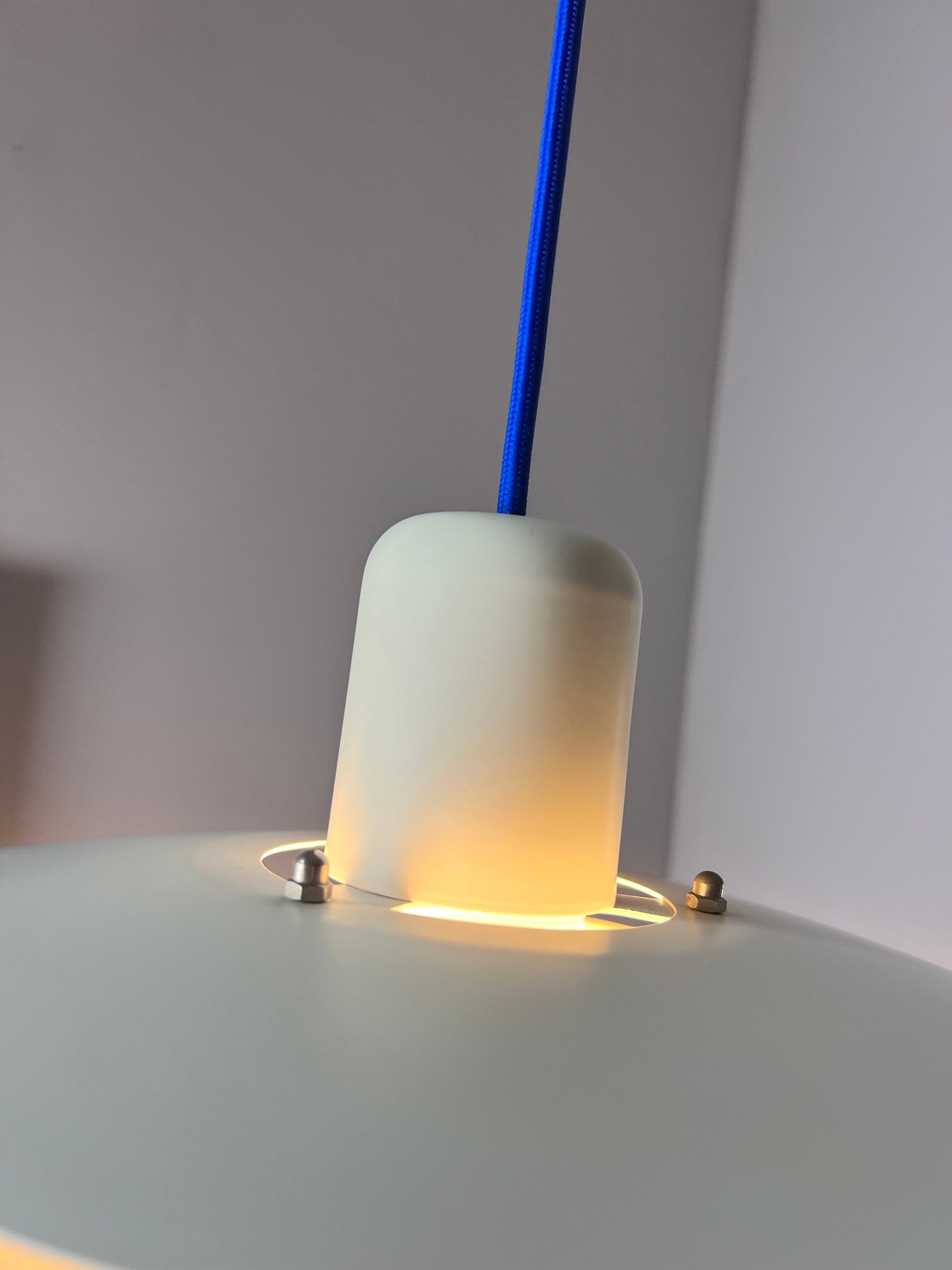 Lamellenlampe Typ 763 weiß von Horn