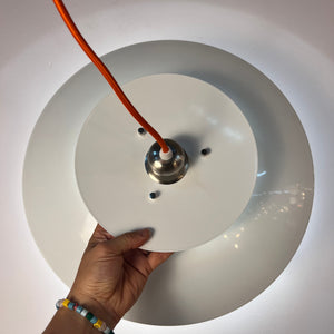 Lamellenlampe weiß aus Dänemark