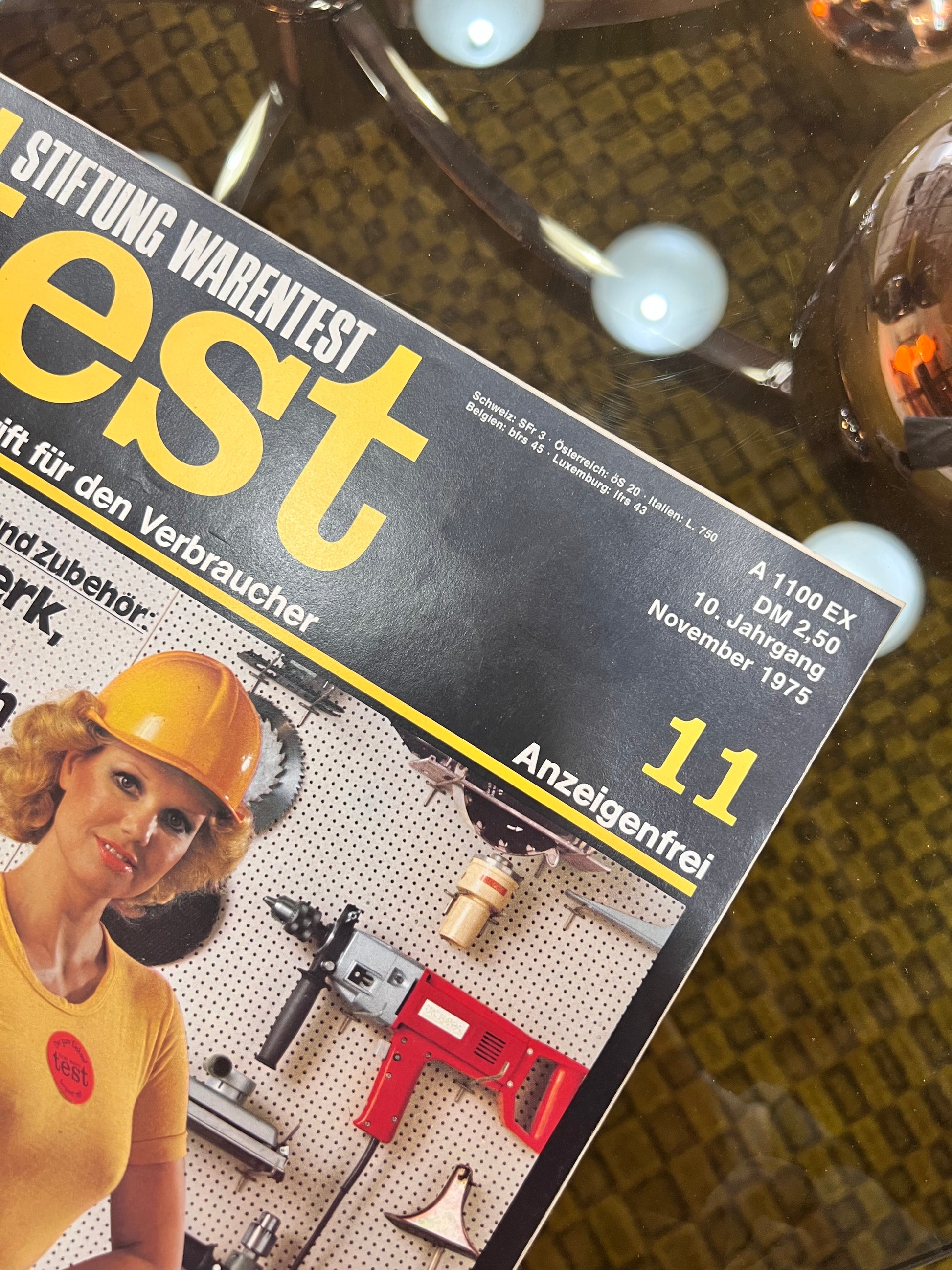 Stiftung Warentest Zeitschrift November 1975