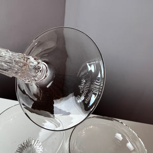 Set: 4x Weinglas Split von Pavel Hlava für Rosenthal Studio Linie