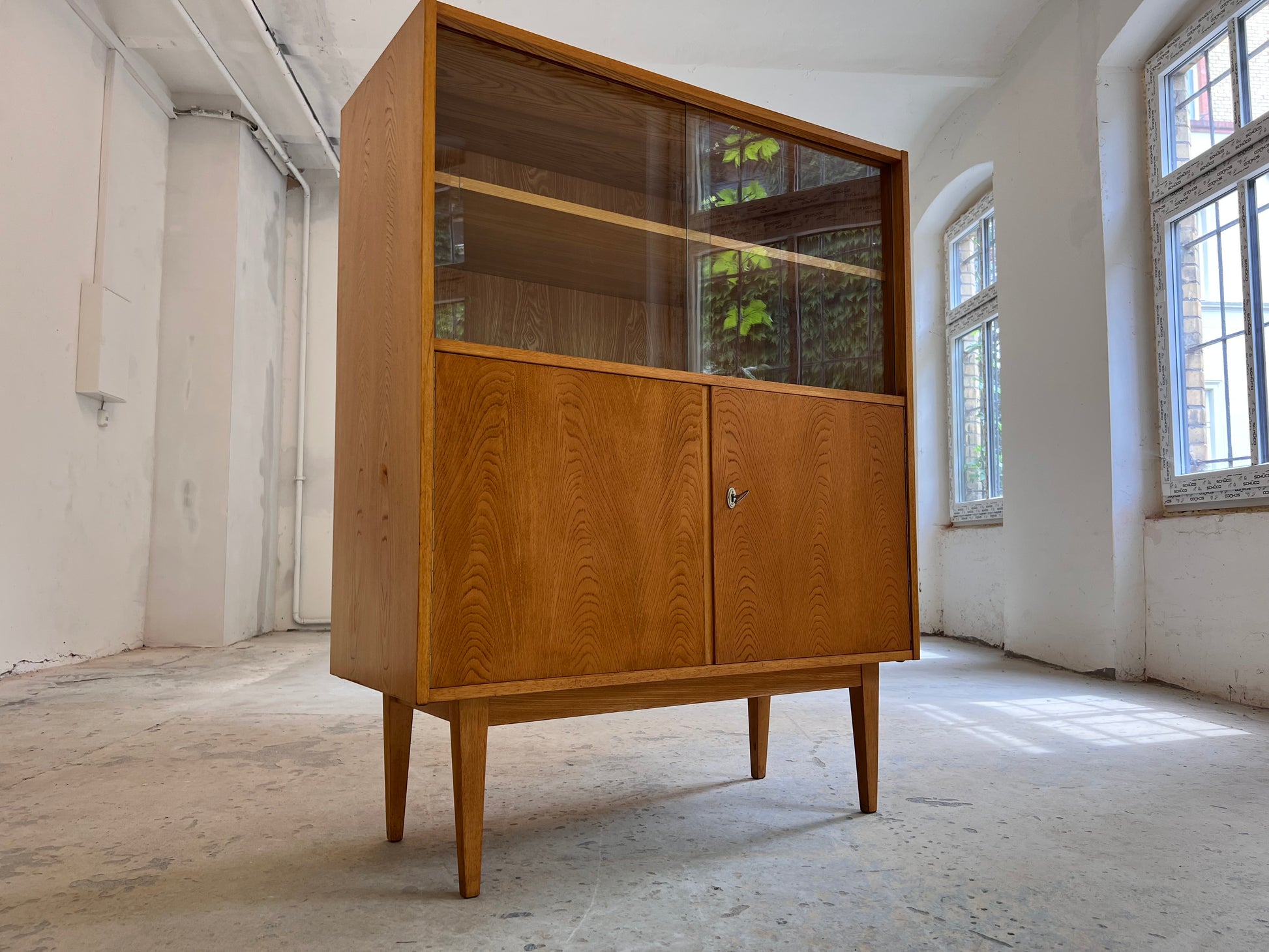 Bücherschrank 602/D Esche von Franz Ehrlich für Hellerau