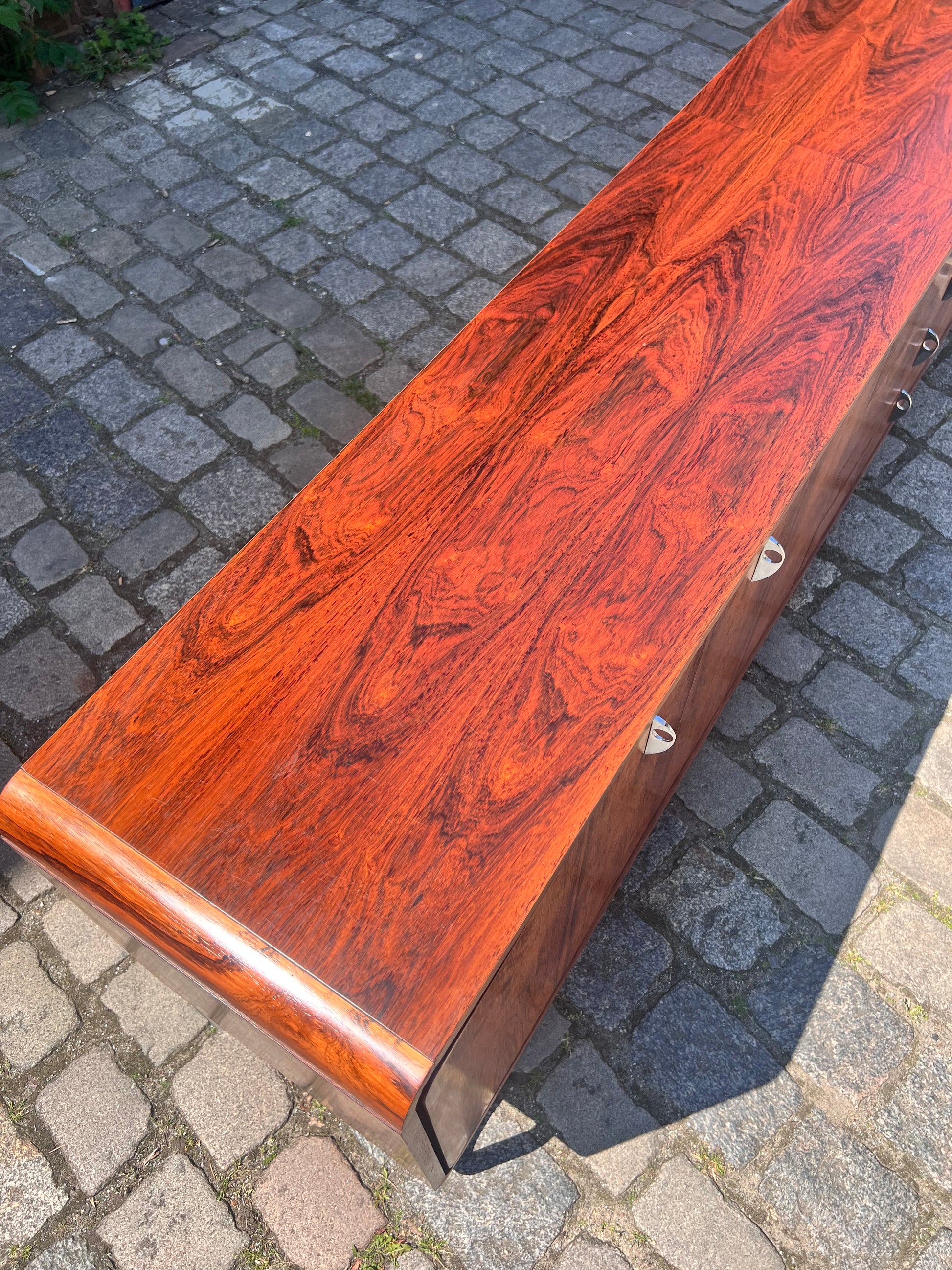 Sideboard Palisander Chrom 70er