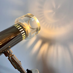 Set: 2x Wandlampe Chrom 70er