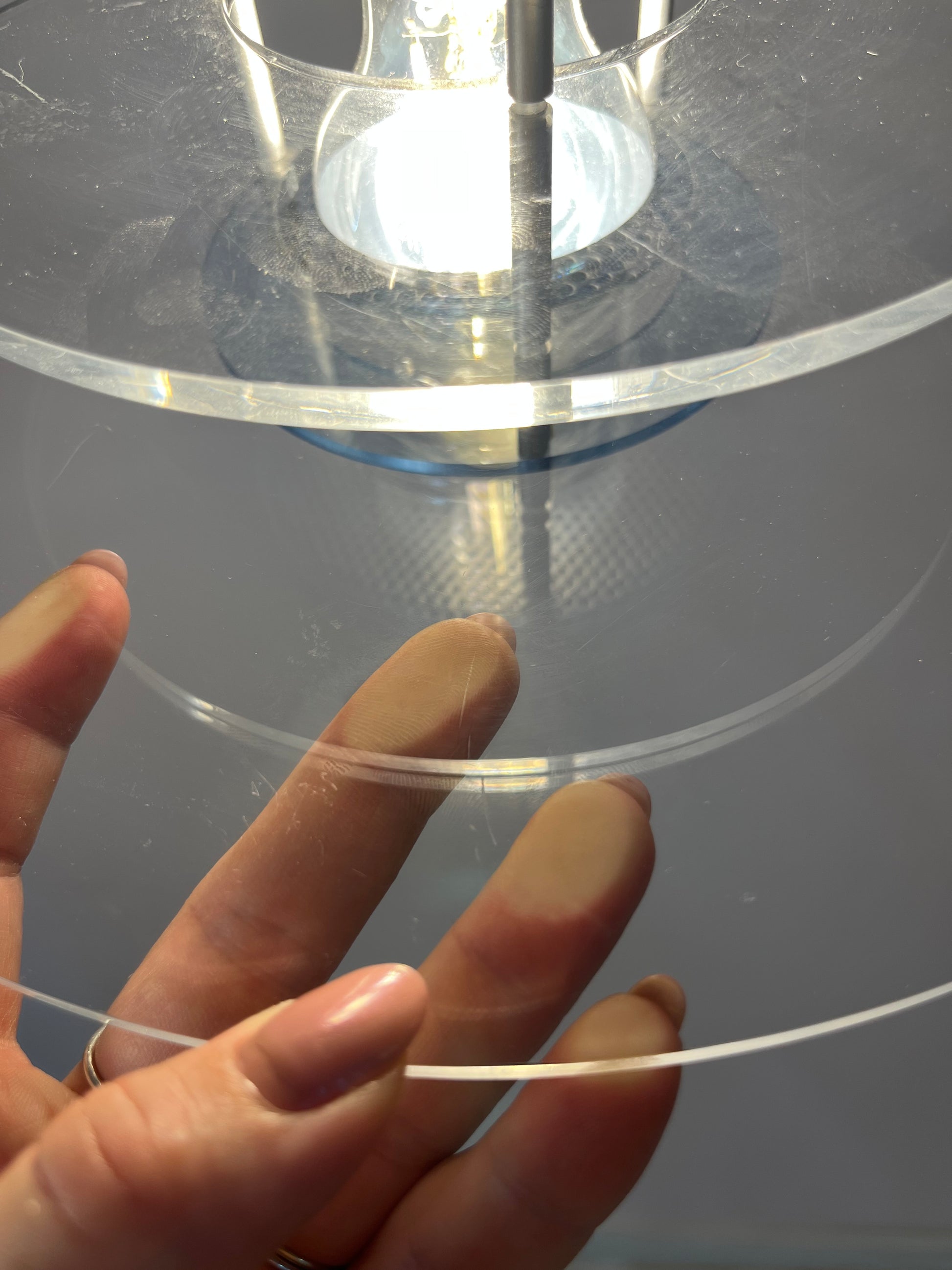 Lamellenlampe Space Acrylglas von Design Light