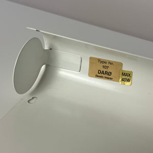 Wandlampe Typ 107 weiß von Darø