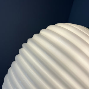 Hängelampe mint weiß Glas aus Dänemark