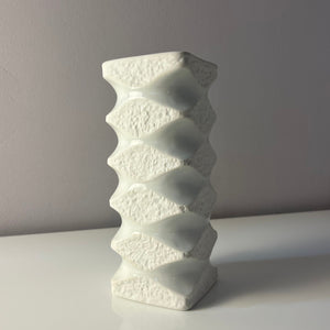 Vase 640/2 weiß Biskuitporzellan von Royal Porzellan Bavaria KPM