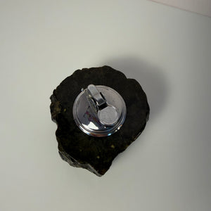 Tischfeuerzeug grün schwarz Alabaster
