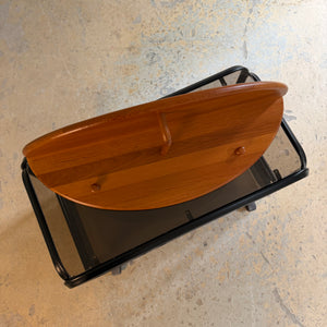 Halbrunde Garderobe Teak von Lysgaard Møbler