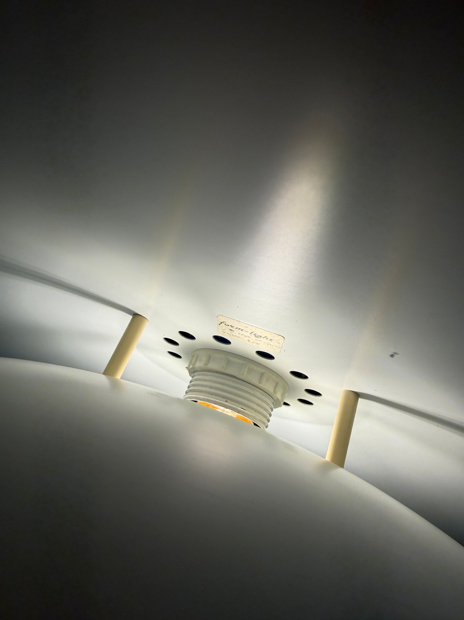 Lamellenlampe weiß von Formlight
