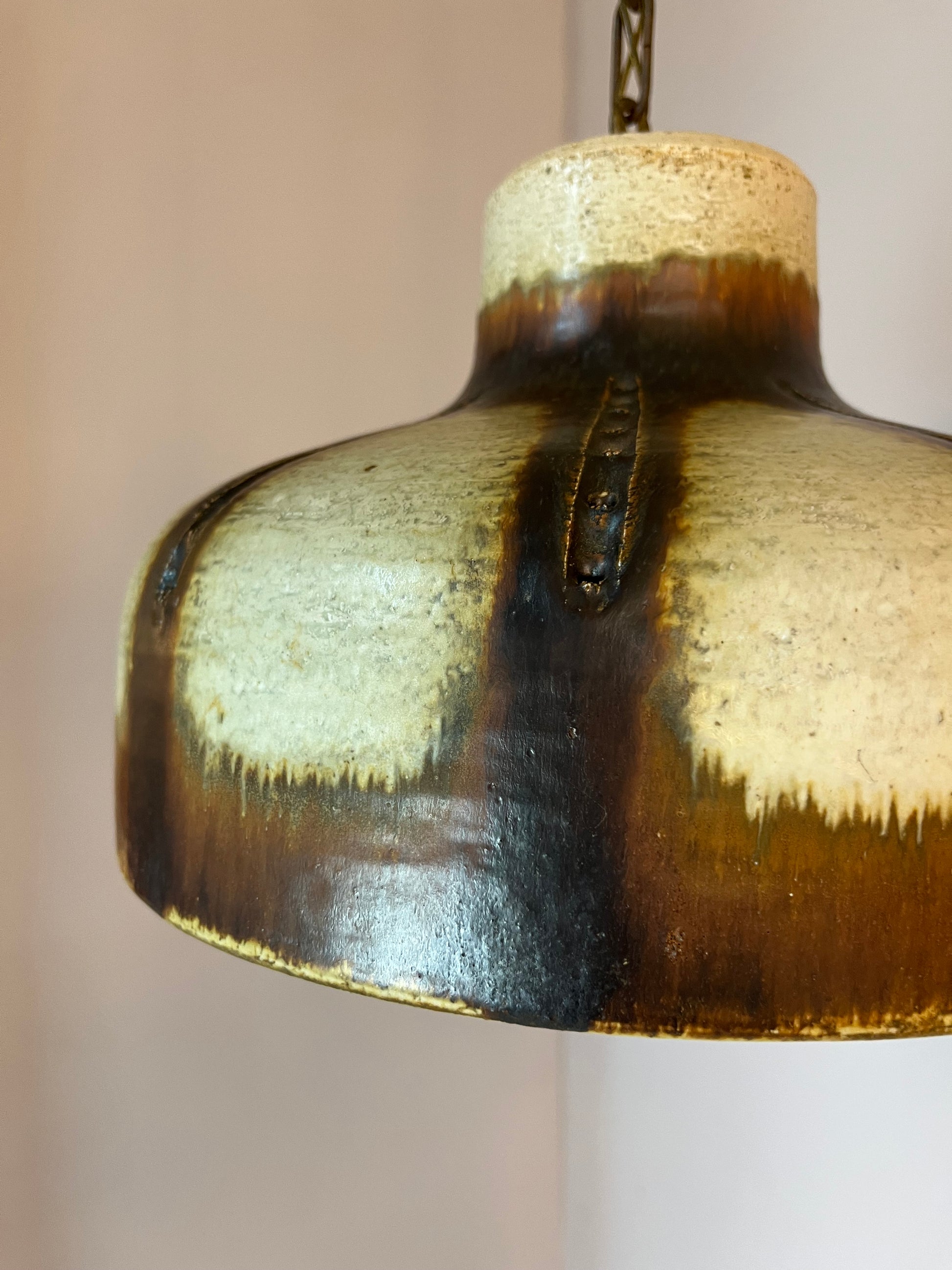 Hängelampe Modell 1079 Keramik von Axella Stentøj