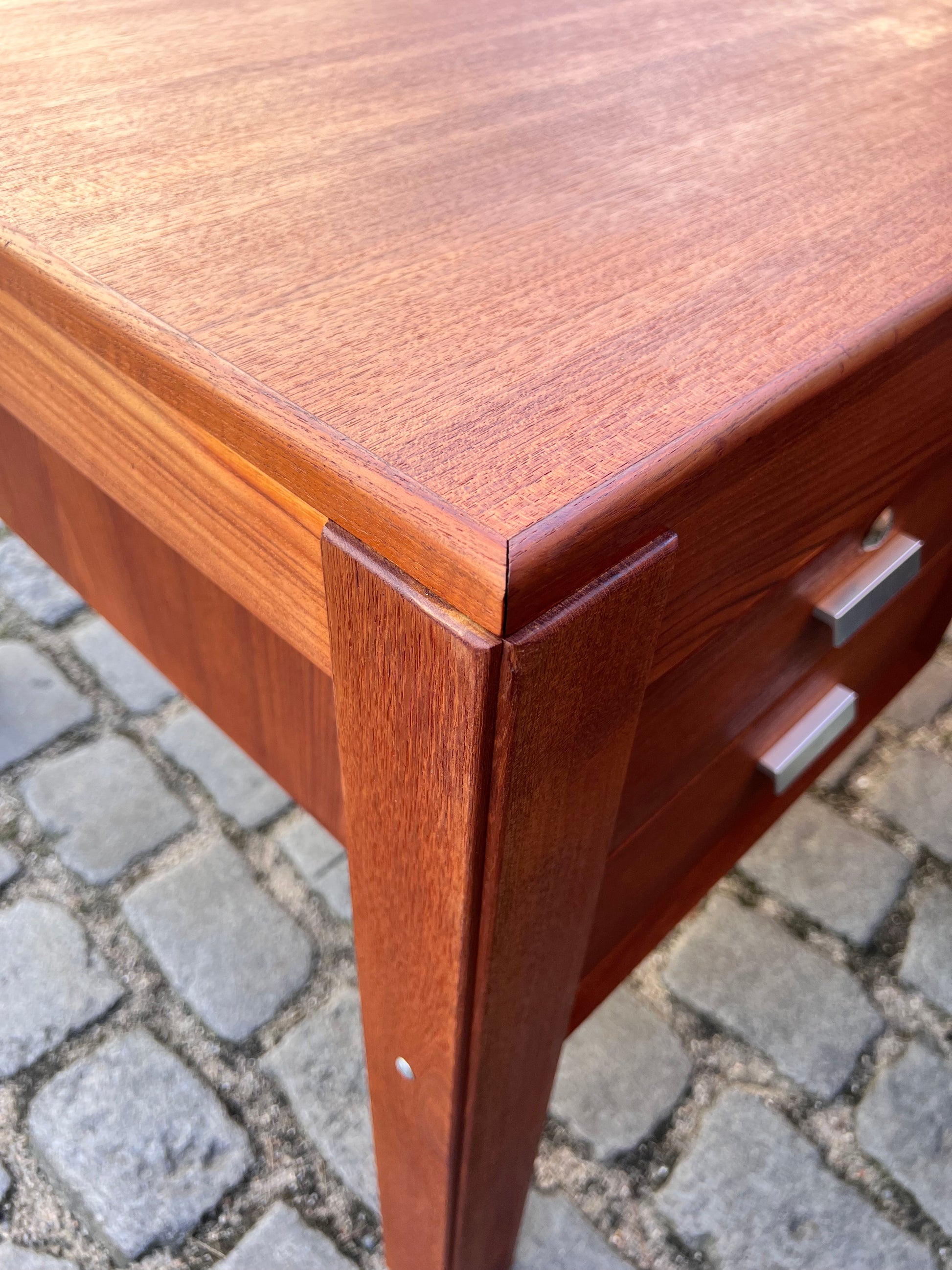 Doppel-Schreibtisch Teak von Erik Brouer für Brouer Møbelfabrik