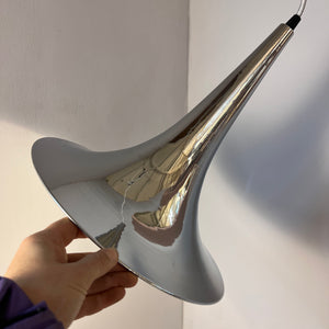 Trichterlampe Chrom Halo Tech Design