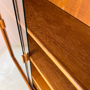 Vitrinenschrank Teak von Silkeborg Møbelfabrik