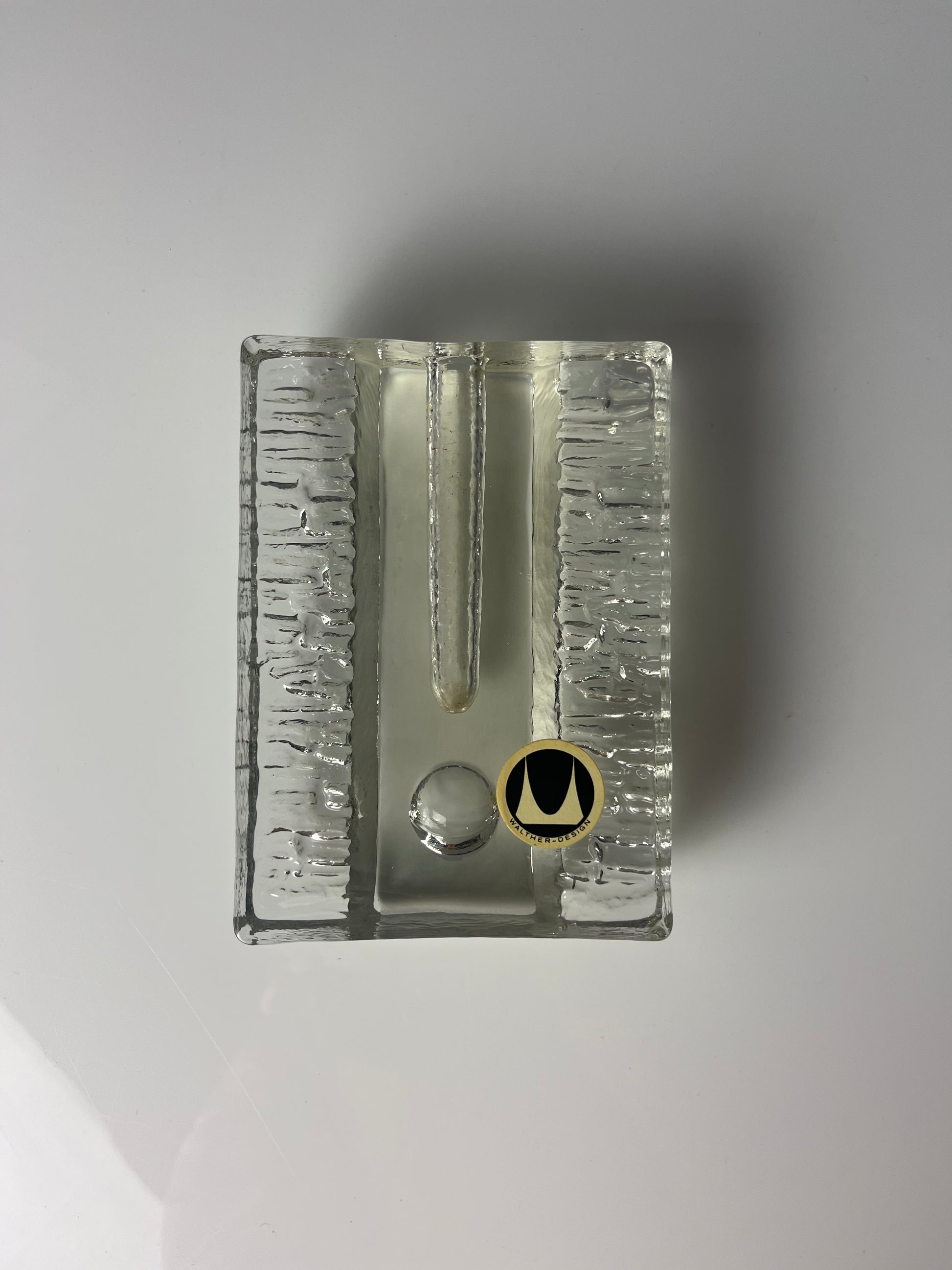 Solifleur Vase von Heiner Düsterhaus für Walther Glas