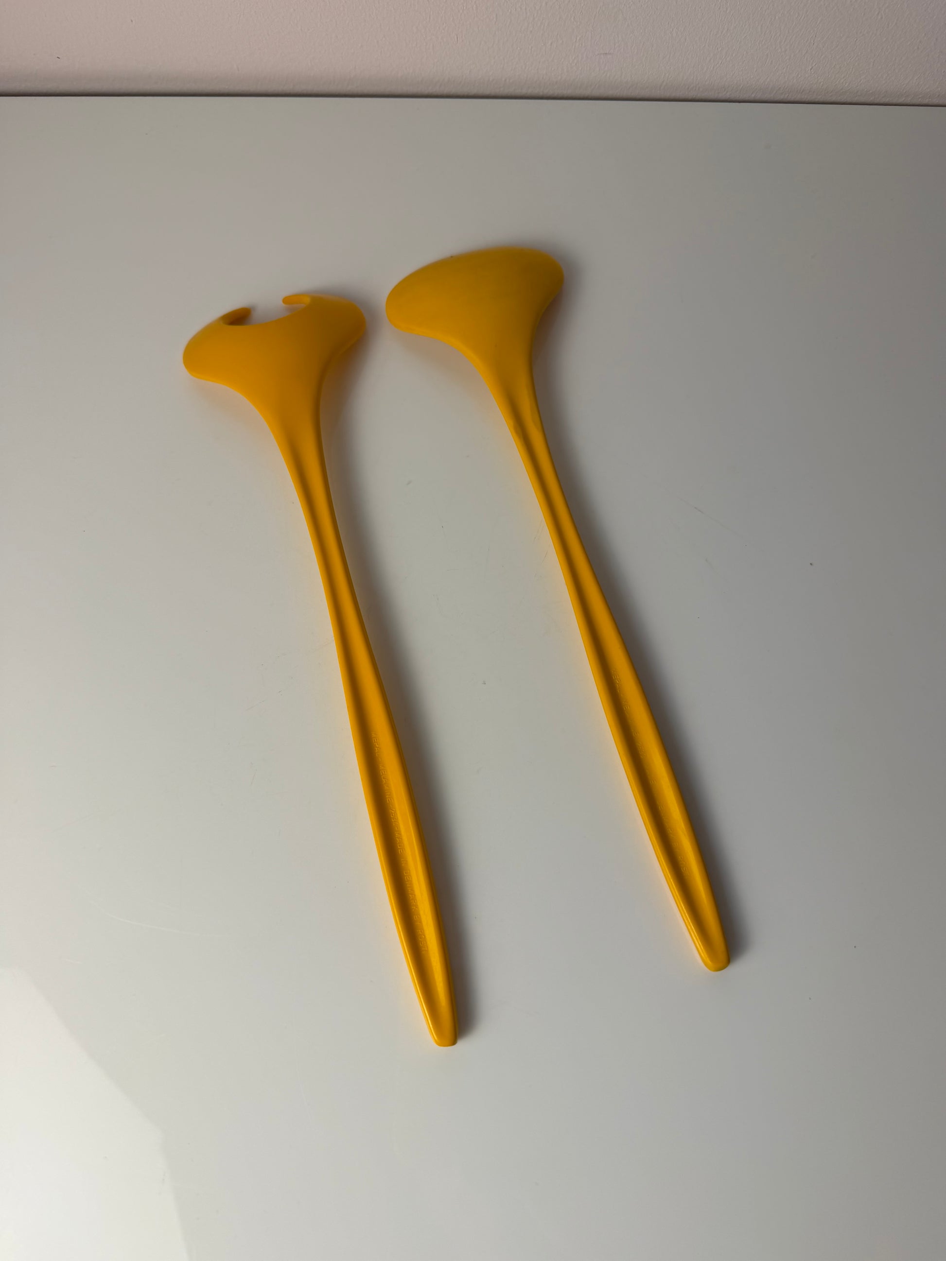 Salatbesteck Typ 2533/2534 gelb Melamin von Mepal