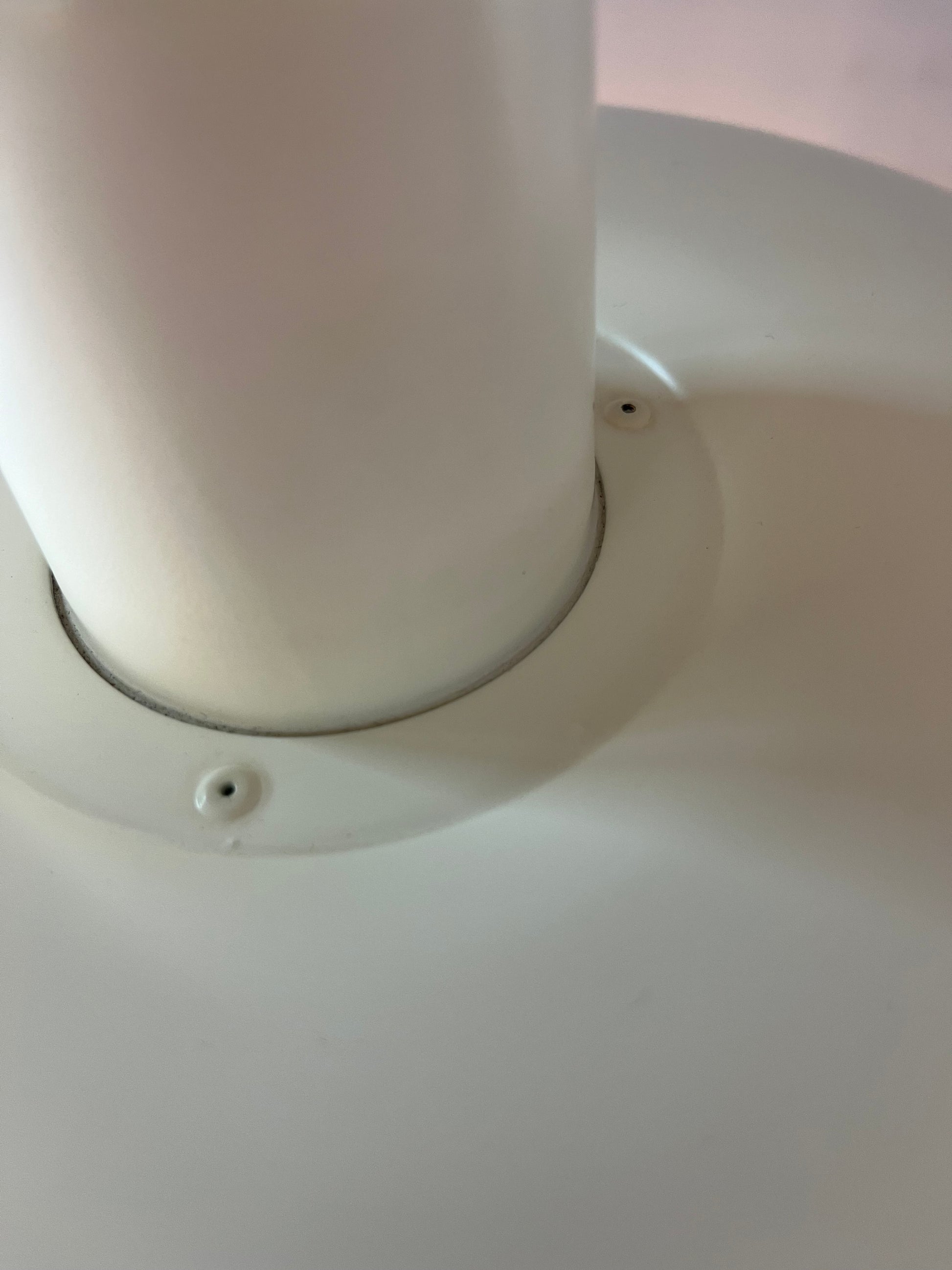 Lamellenlampe PH4 cremeweiß von Poul Henningsen für Louis Poulsen