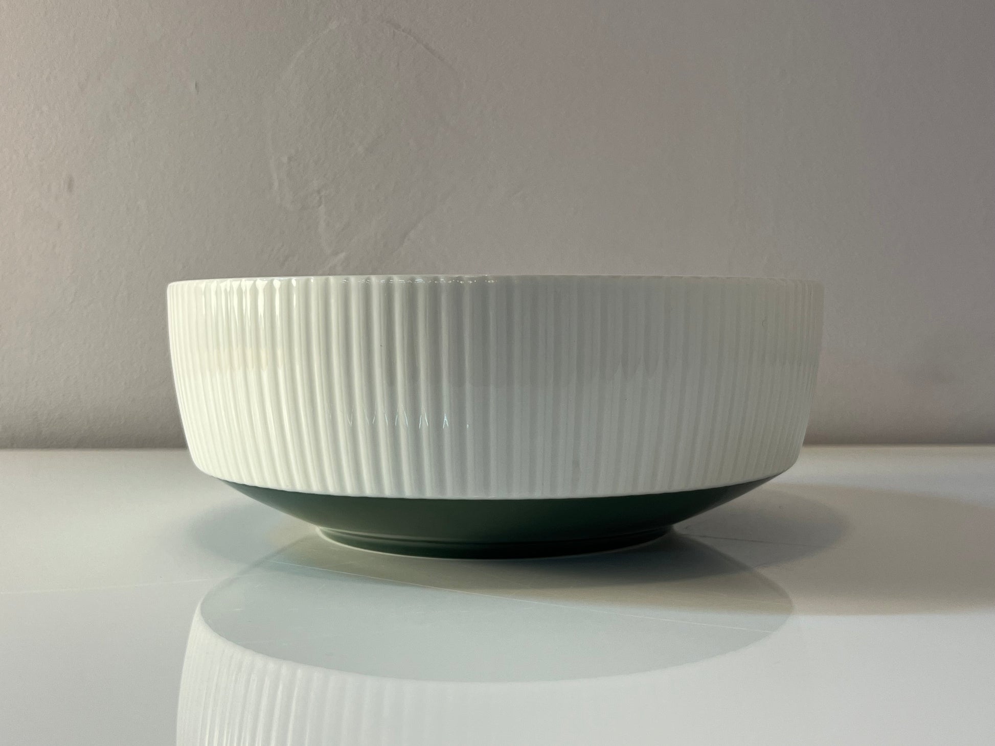 Schüssel Modulation Secunda grün von Tapio Wirkkala für Rosenthal
