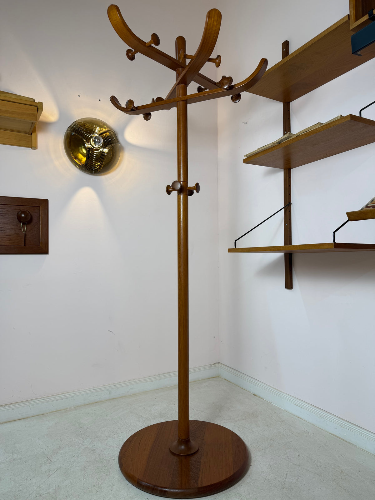 Garderobe No. 20 Teak von Søren Nissen & Ebbe Gehl für Aksel Kjersgaard