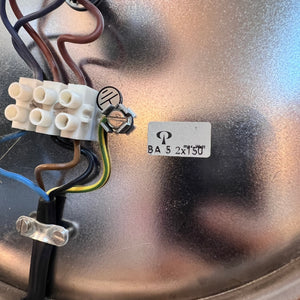Rarität für Sammler: Stehlampe Futura weiß Chrom von Koch & Lowy für Peill & Putzler