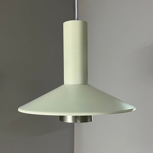 Hängelampe Modell 880 weiß silber von Schmidt’s Lampedesign