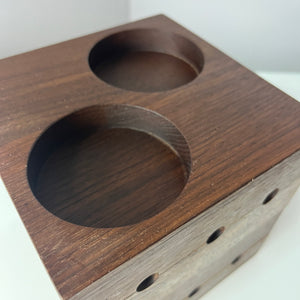 Großer Würfel Teak aus Dänemark