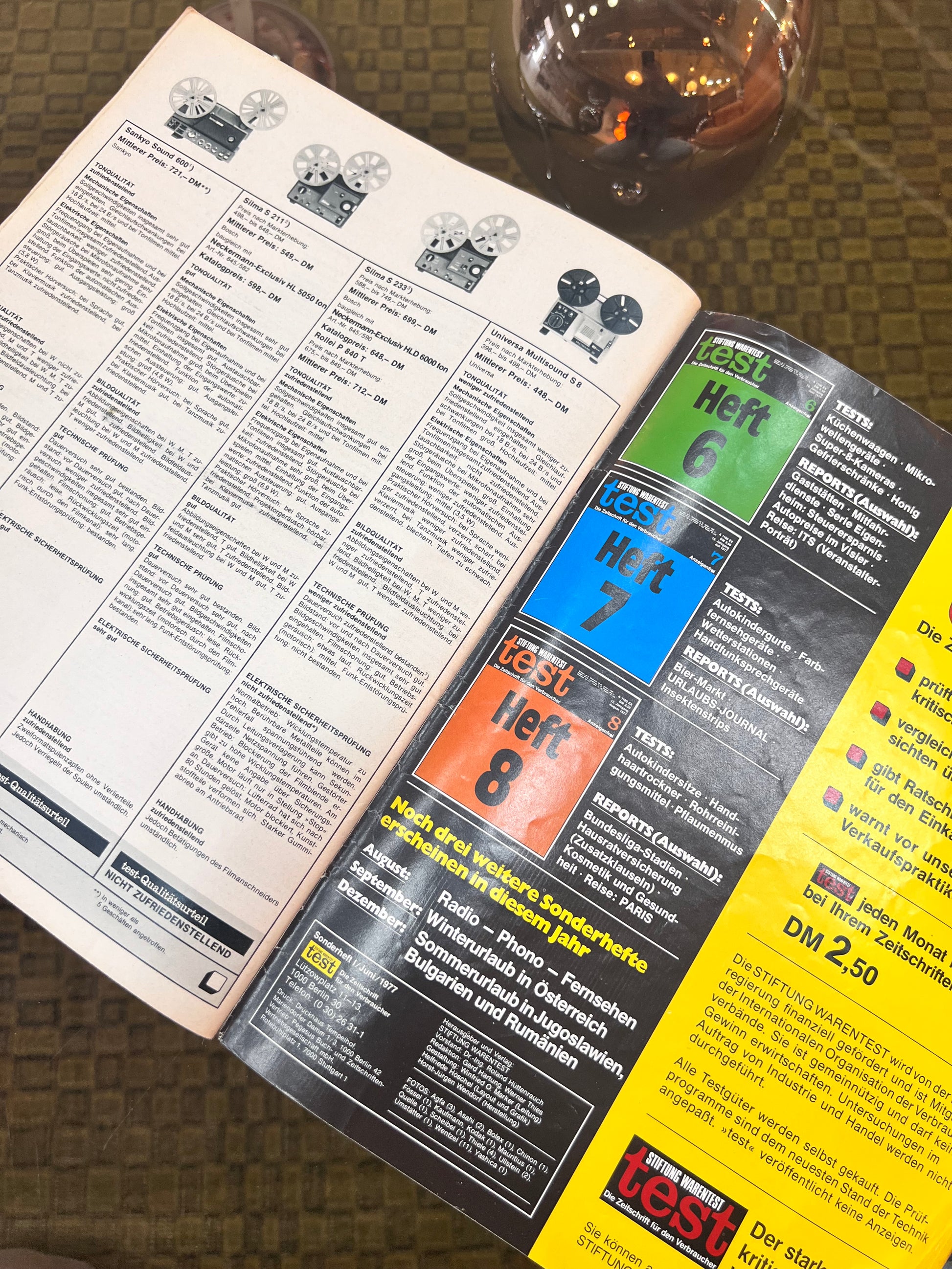 Sammlerstück Stiftung Warentest Sonderheft Kameras