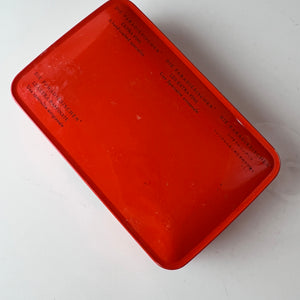 Metalldose rot blau von Leysieffer