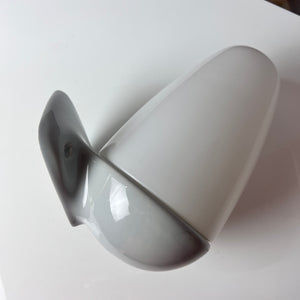 Wandlampe Modell 6030 grau von Sigvard Bernadotte für Ifö