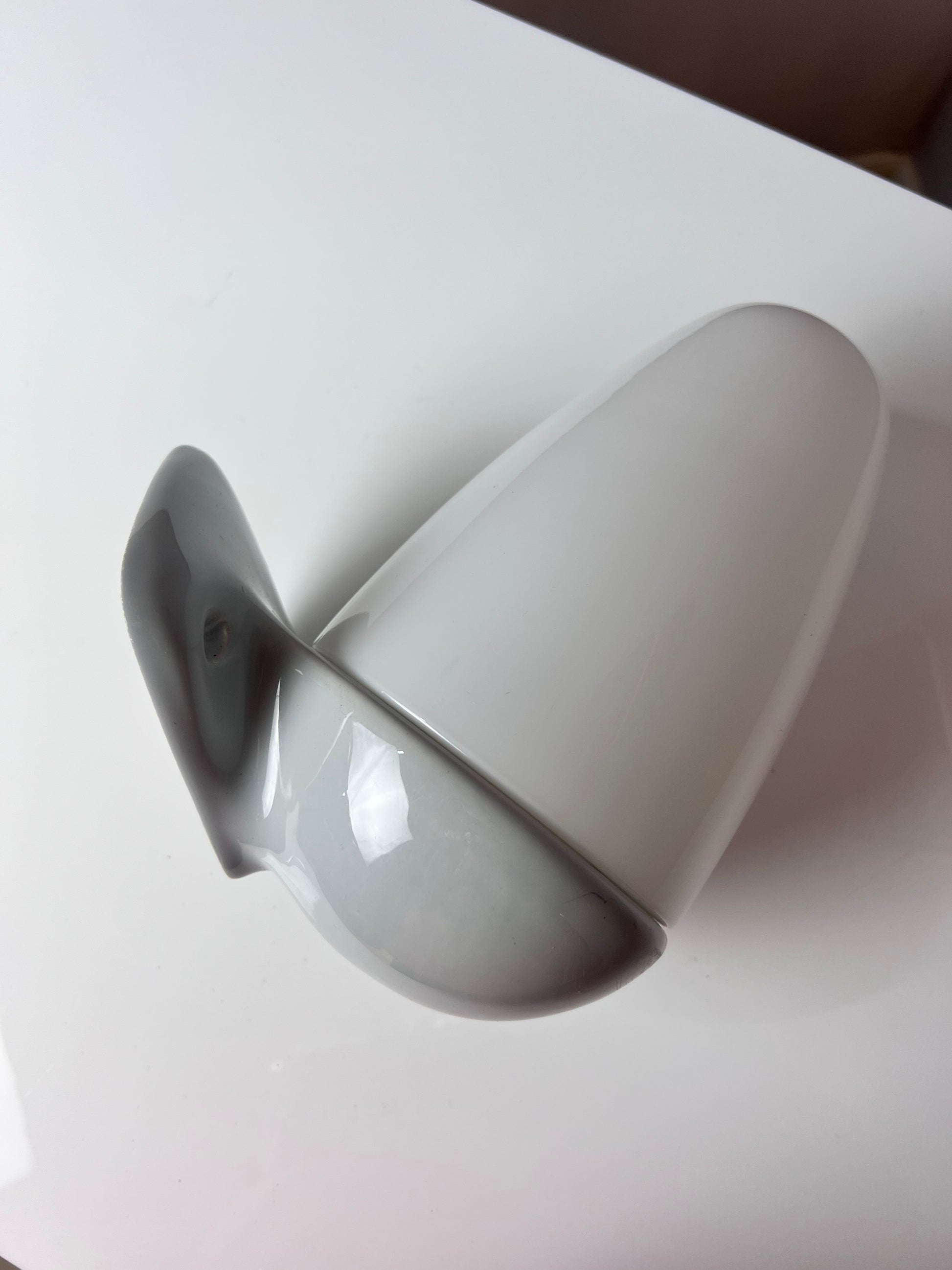 Wandlampe Modell 6030 grau von Sigvard Bernadotte für Ifö