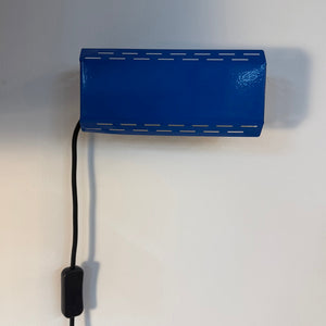 Wandlampe blau weiß von G&G Gramelsbacher