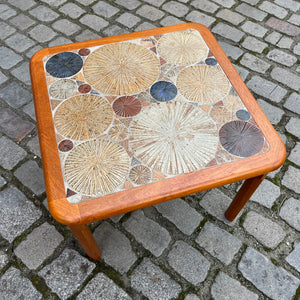 Couchtisch Teak Fliesen von Tue Poulsen für Haslev