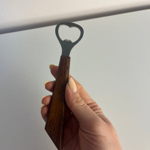 Flaschenöffner Teak aus Dänemark