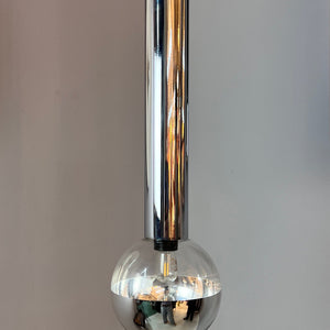 Hängelampe Big Globe Chrom 39 cm von Motoko Ishii für STAFF