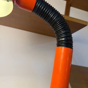 Klemmlampe orange schwarz aus Dänemark