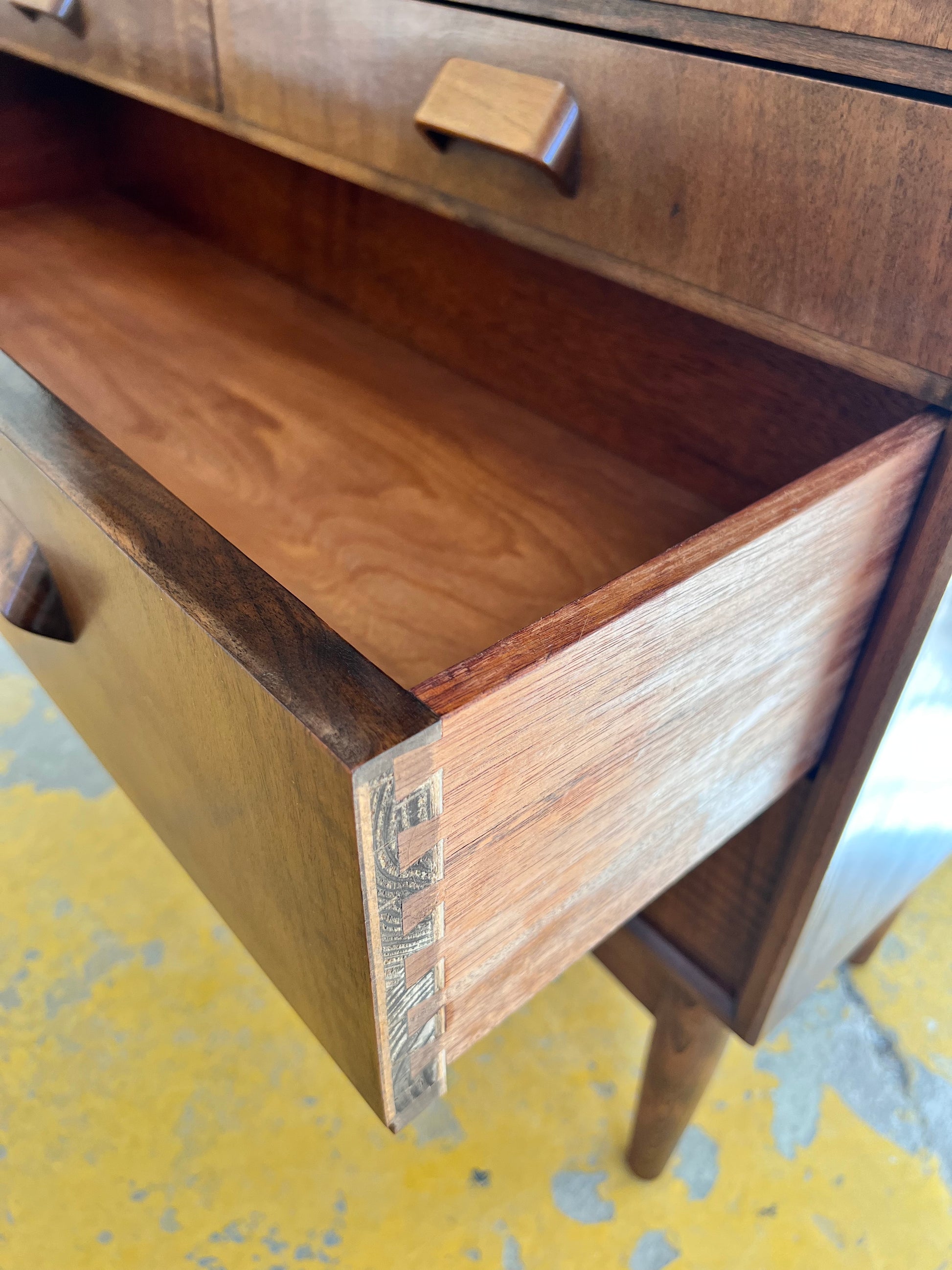 Vitrinenschrank Teak aus Dänemark