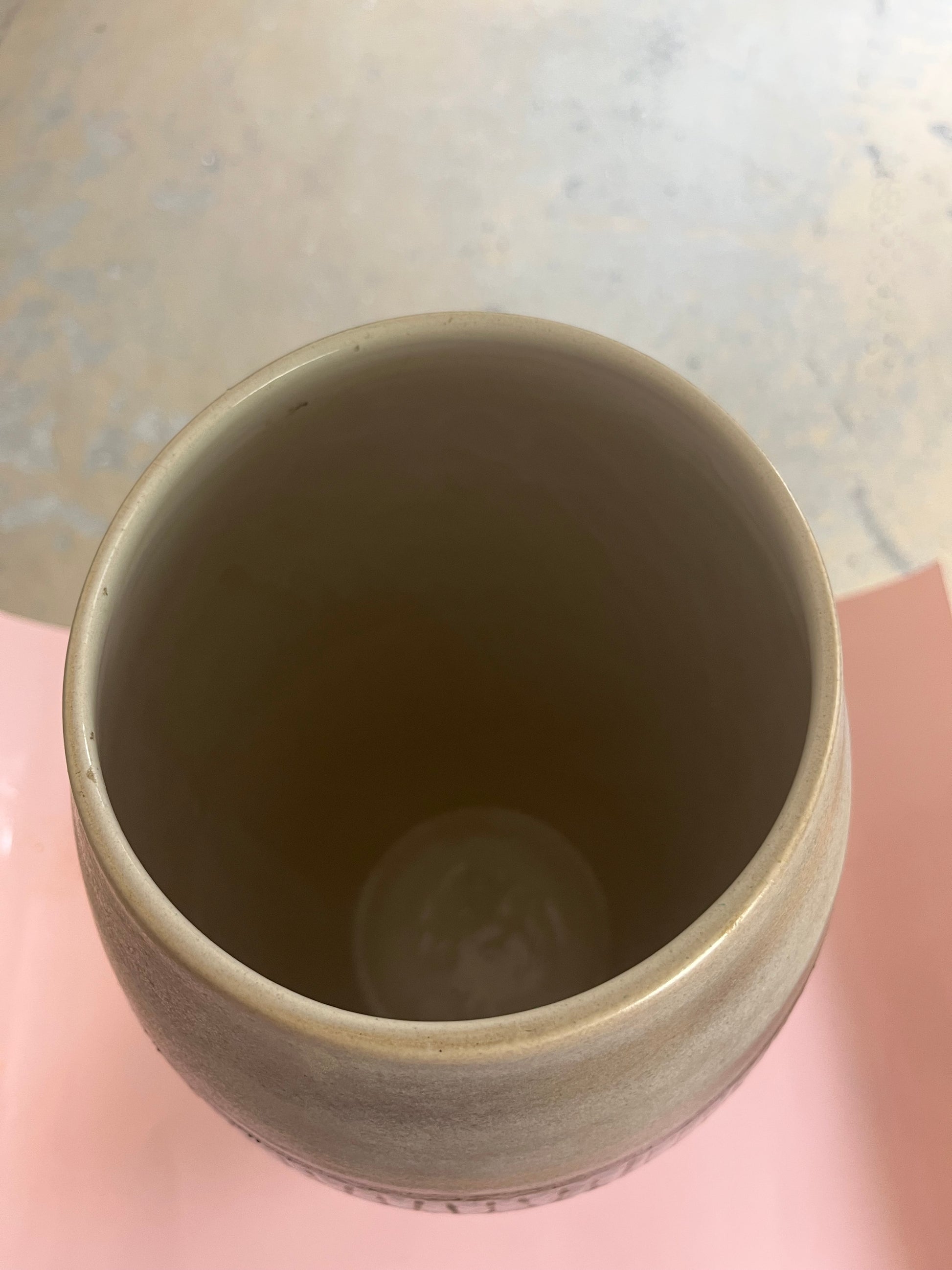 Bodenvase 248-50 petrol grau von Scheurich West Germany