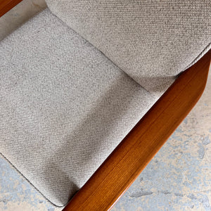 Sessel Teak & Wolle aus Dänemark