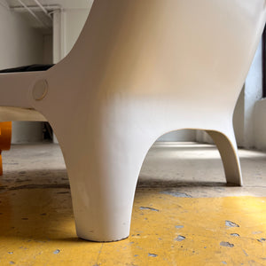 Sessel aus Fiberglas von Carl Straub 1970er Space Age