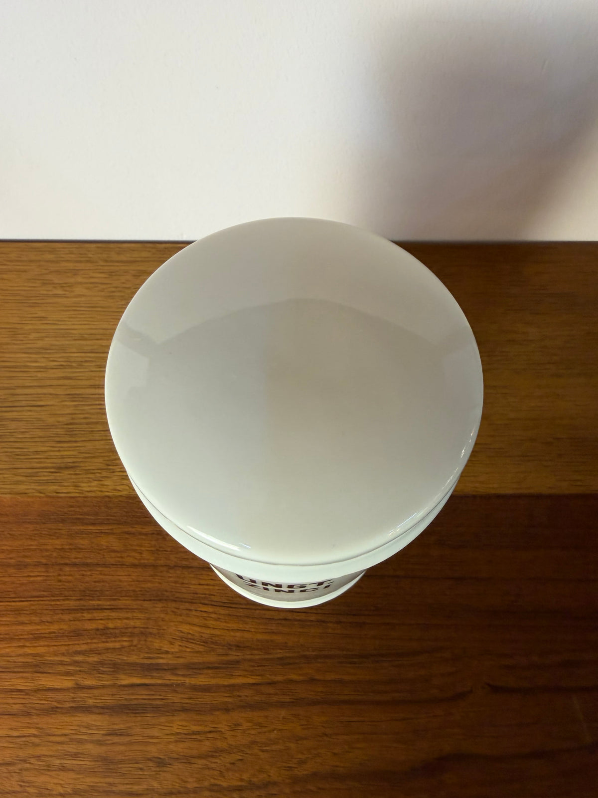 Apothekerdose Ungt. Zinci weiß Porzellan - 1000 ml