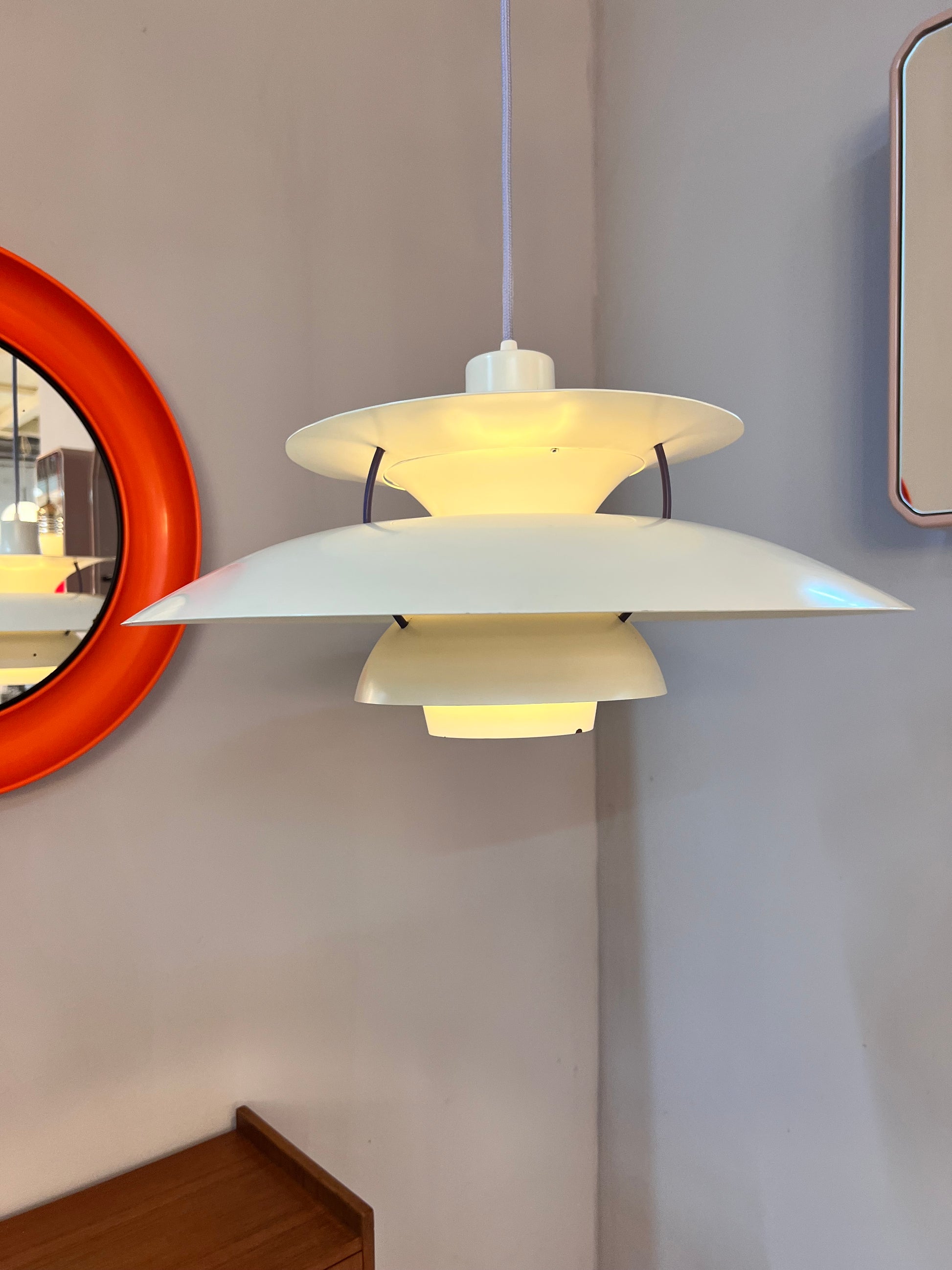 Lamellenlampe PH5 Poul Henningsen für Louis Poulsen