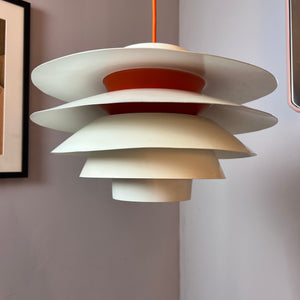 Hängelampe Verona von Svend Middelboe für Nordisk Solar