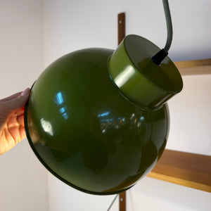 Bunkerlampe oliv aus Dänemark