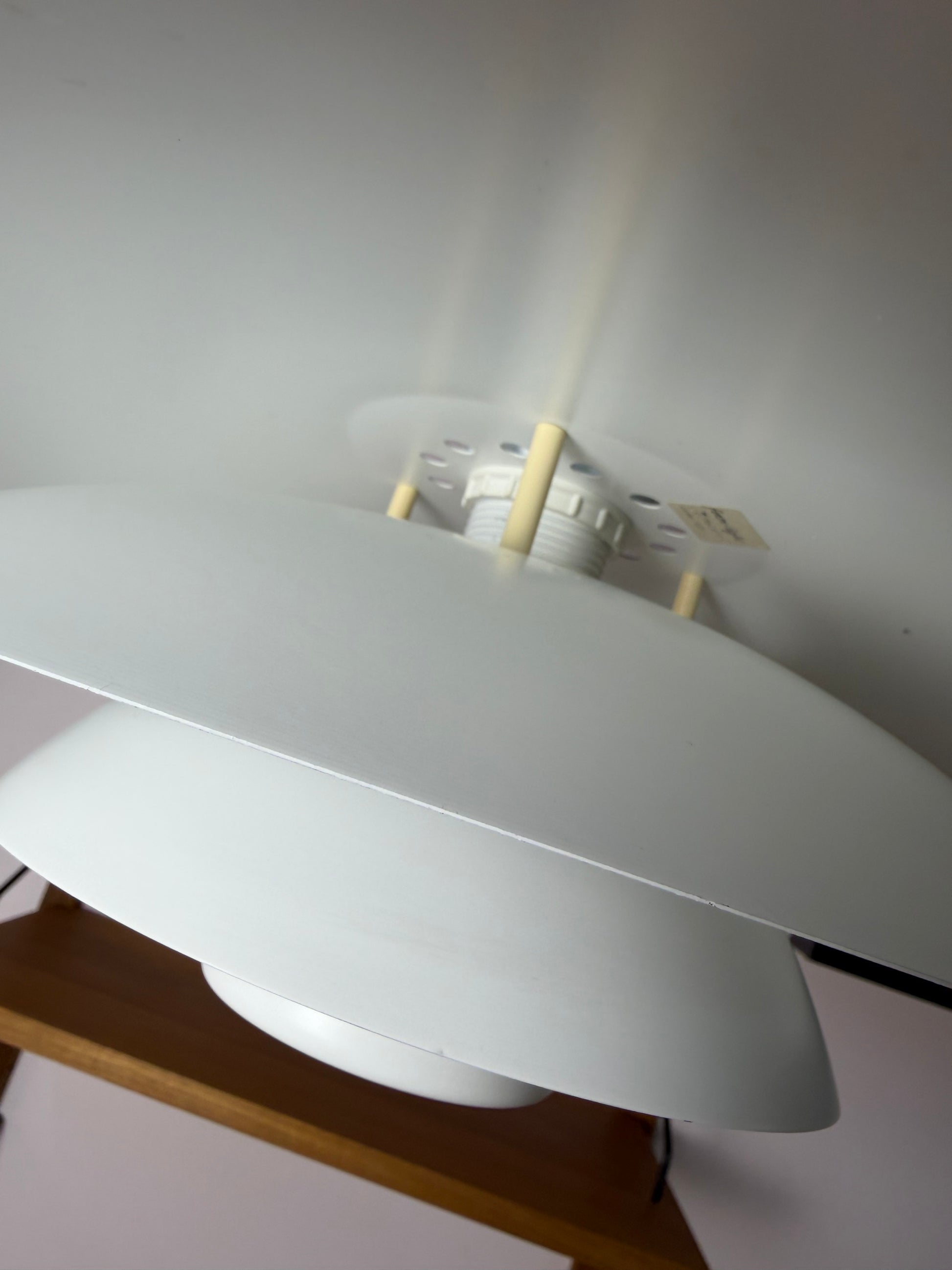 Lamellenlampe weiß von Formlight