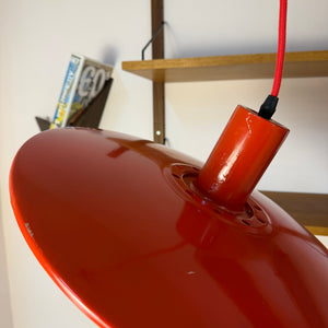 Lamellenlampe rot aus Dänemark
